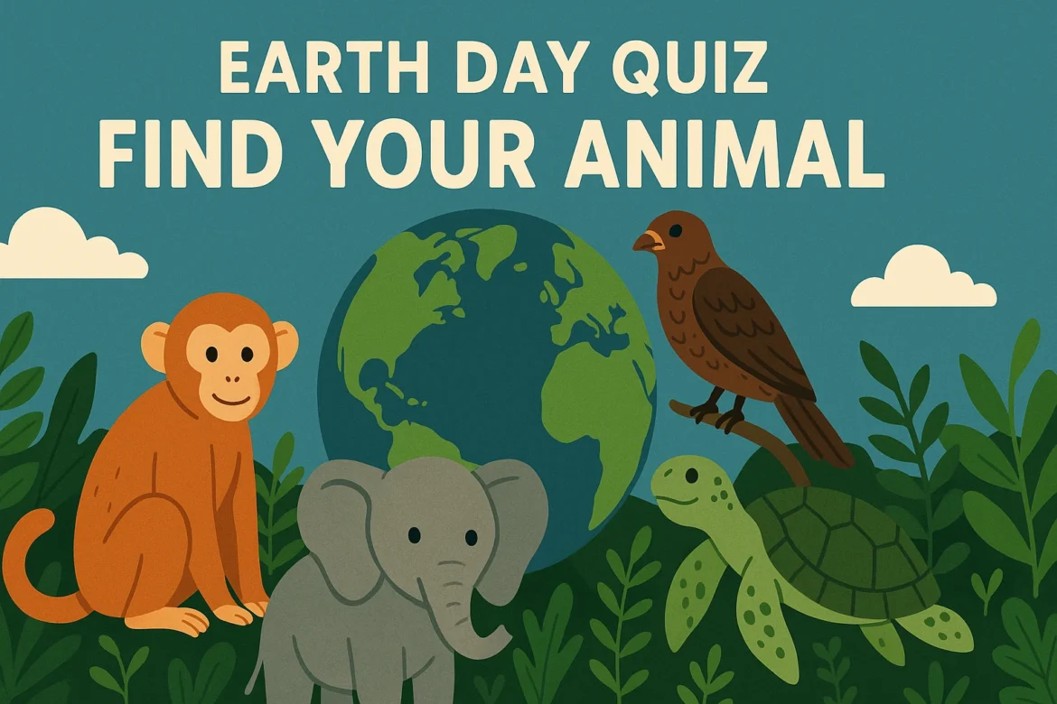 Earth Day Quiz Find Your Animal