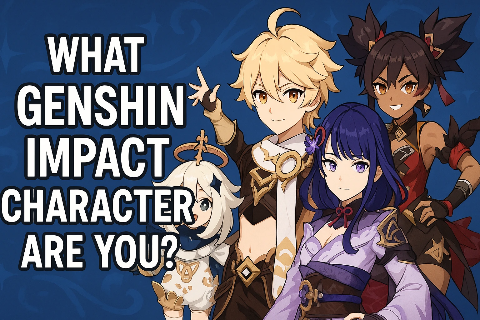 What Genshin Impact Character Are You Quiz